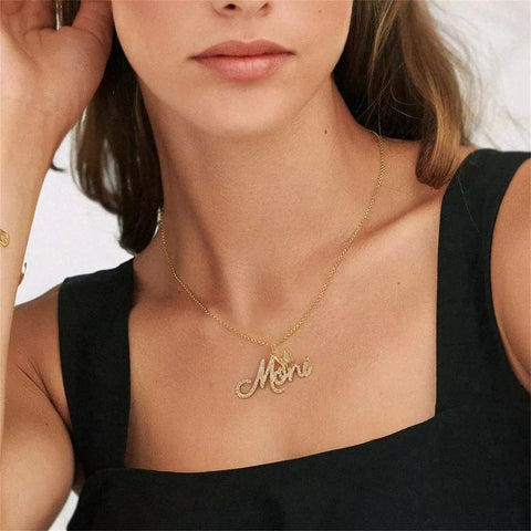 Butterfly Custom Name Necklace