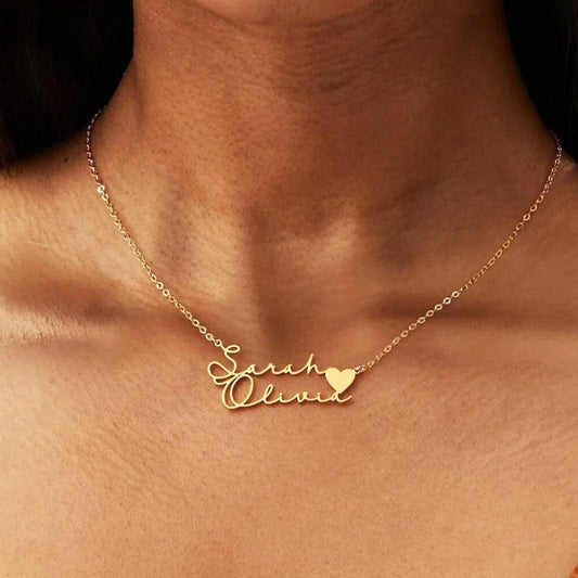 Custom Signature Name Necklace