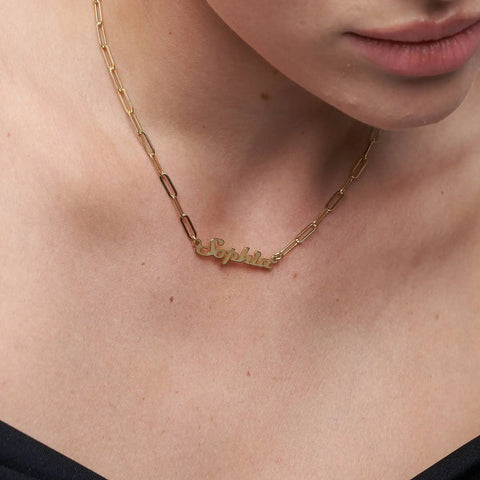 Link Chain Custom Name Necklace