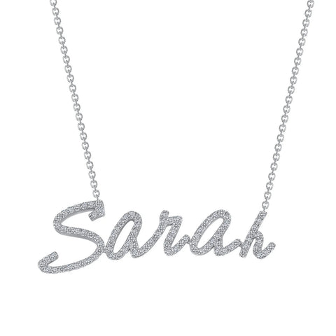 3D Custom Diamond Custom Name Necklace