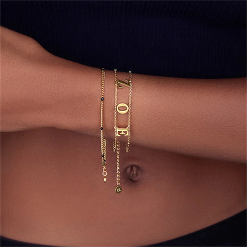 Custom Double Chain Bracelet