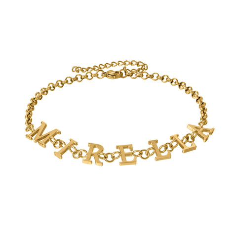 Stunna Custom Name Bracelet