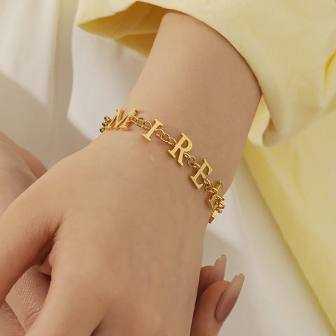 Stunna Custom Name Bracelet