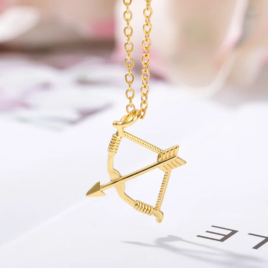 Cupid's Bow and Arrow Necklace