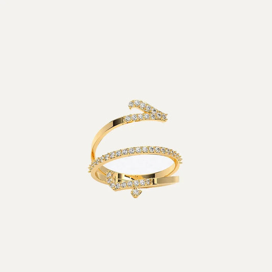 Classy Wrap Around Adjustable Ring