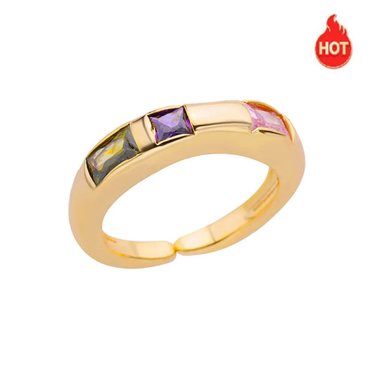Galatica Gold Adjustable Ring