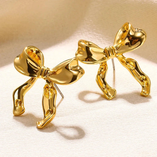 Vintage Bowknot Earrings