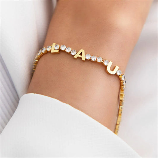 Custom Name Tennis Bracelet