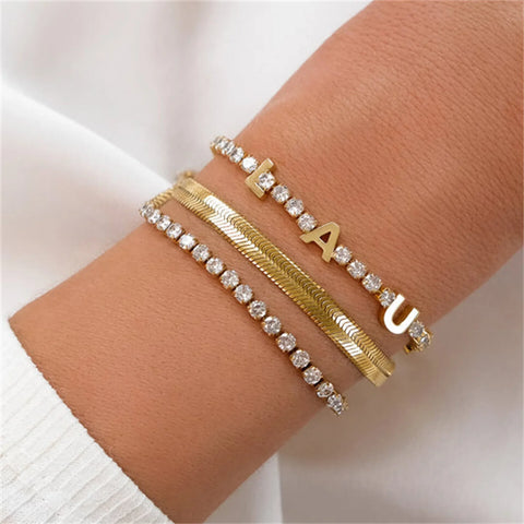 Custom Name Tennis Bracelet