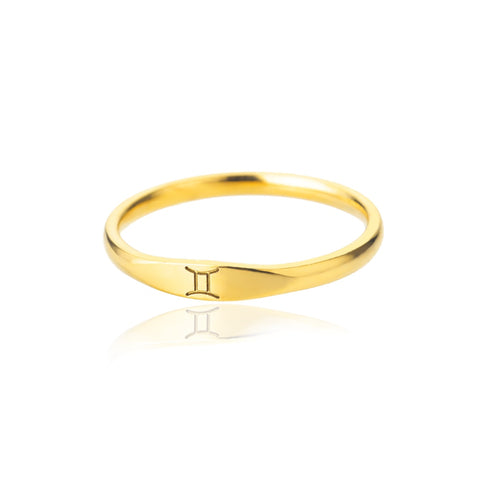 Stackable Zodiac Sign Ring
